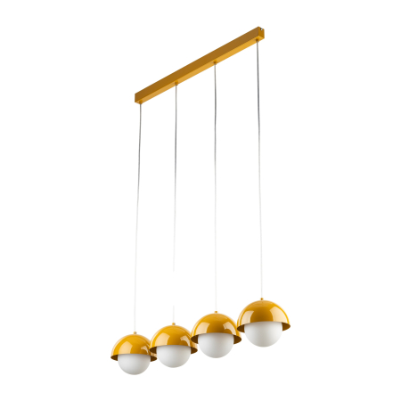 Lustre si pendule - Lampa suspendata BONO G9 4 x max 8W LED Ocru 83 cm