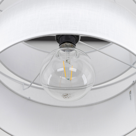 Lampa suspendata CALISTO E27 1 x max 15W LED Negru 50 cm [5]