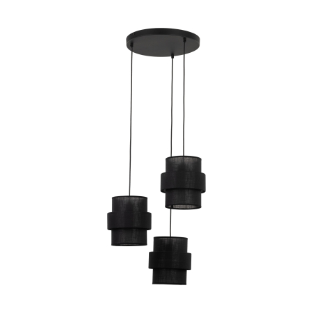 Lampa suspendata CALISTO E27 3 x max 15W LED Negru 45 cm [6]