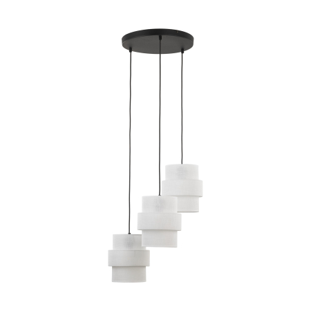 Lustre si pendule - Lampa suspendata CALISTO E27 3 x max 15W LED Negru 45 cm