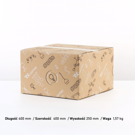 Lampa suspendata CAP E27 1 x max 15W LED Pin, Negru 34 cm [9]