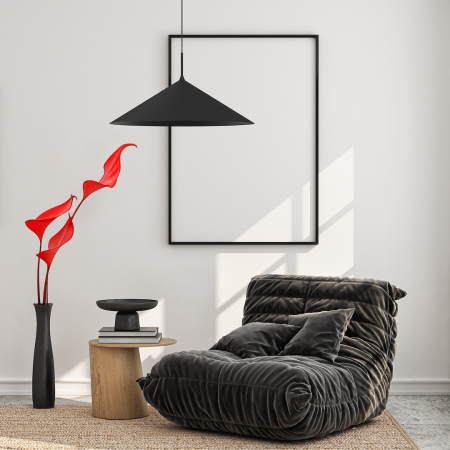 Lampă suspendată CAPITAL BLACK 1XGX53 [2]