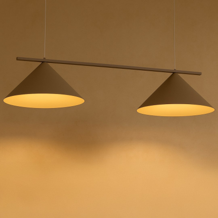 Lustre si pendule - Lampă suspendată CAPITAL TAUPE 2xGX53
