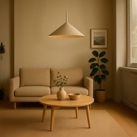 Lampă suspendată CAPITAL TAUPE Ø60cm 1xGX53 [3]