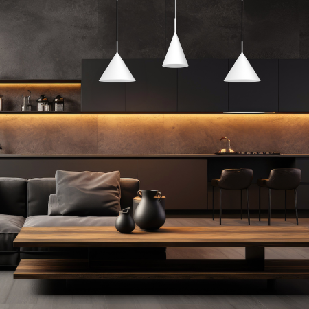 Lampă suspendată Capital White Ø32cm 1xGX53 [2]