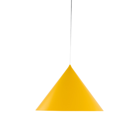 Lampa suspendata CONO E27 1 x max 15W LED Galben 50 cm [8]