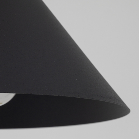 Lampa suspendata CONO E27 1 x max 15W LED Negru 21 cm [2]