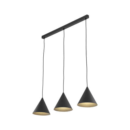 Lampa suspendata CONO E27 3 x max 15W LED Negru 86 cm [6]