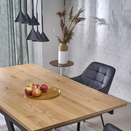 Lampa suspendata CONO GU10 6 x max 10W LED Negru 25 cm [4]