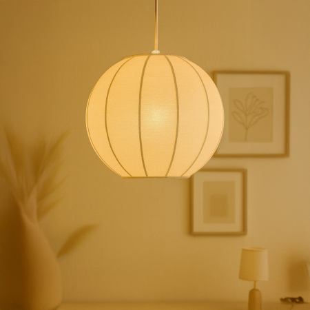 Lustre si pendule - Lampă suspendată Dana Alb 1xE27