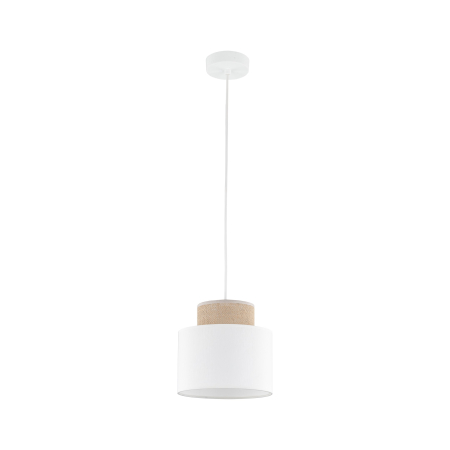 Lustre si pendule - Lampa suspendata DUO E27 1 x max 15W LED Alb 20 cm