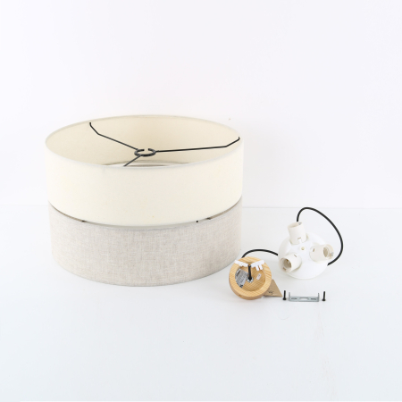 Lampa suspendata ECO E27 3 x max 15W LED Negru 50 cm [5]