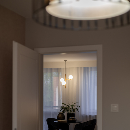 Lampa suspendata ESTERA G9 3 x max 8W LED Pin, Negru 33 cm [2]