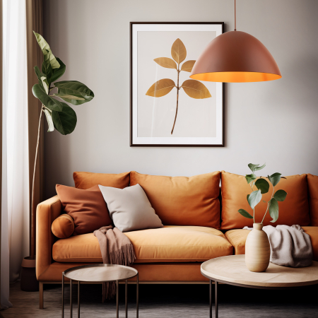 Lampa suspendata FARO E27 1 x max 15W LED  50 cm [1]