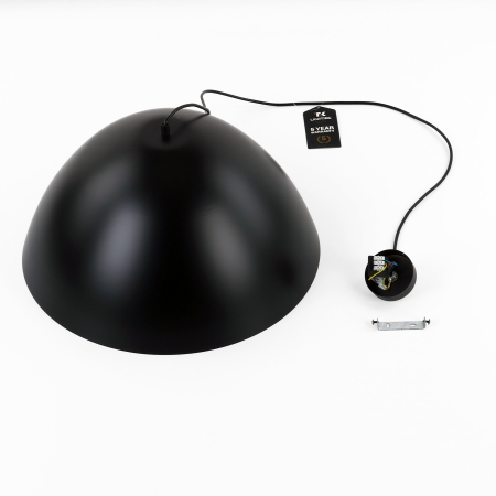 Lampa suspendata FARO E27 1 x max 15W LED Negru 50 cm [4]