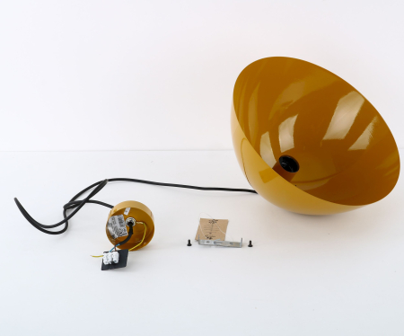 Lampa suspendata FARO E27 1 x max 15W LED Ocru 34 cm [7]