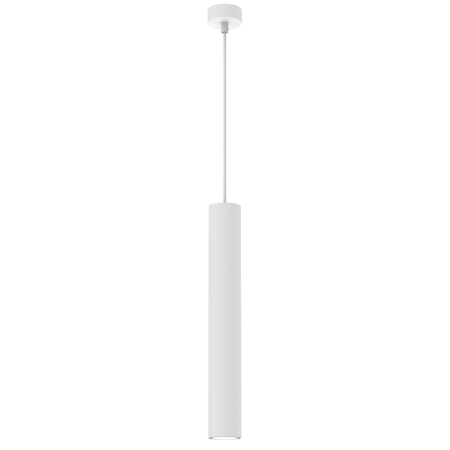Lustre si pendule - Lampă suspendată Hudson alb 1xGU10