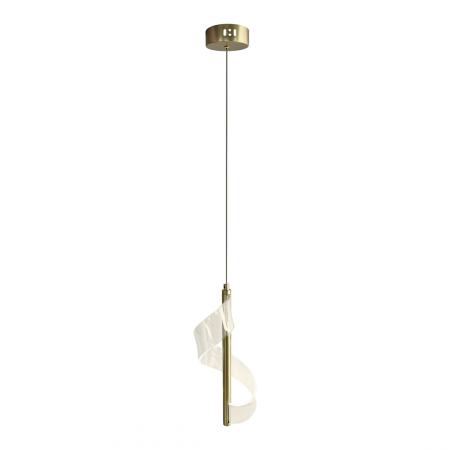 Lustre si pendule - Pendul LARGO LED 10W  lumina neutra auriu 14 cm