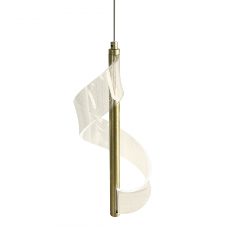 Pendul LARGO LED 10W  lumina neutra auriu 14 cm [1]