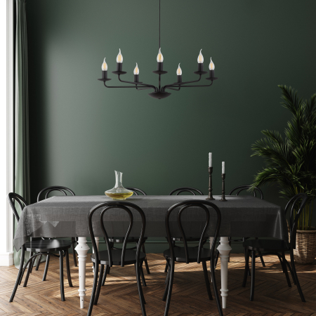 Lustra LIMAL E14 max 10W LED  72 cm [2]