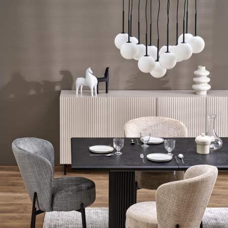 Lampa suspendata MARTIN G9 13 x max 8W LED Negru 35 cm [3]