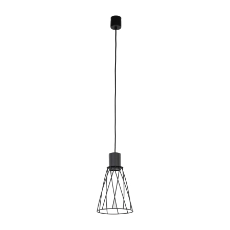 Lustre si pendule - Lampa suspendata MODESTO E27 1 x max 15W LED Negru 16 cm
