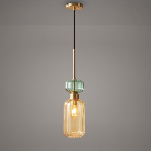Lampă suspendată Molly 1xE14 12 cm chihlimbar [4]