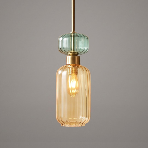 Lampă suspendată Molly 1xE14 12 cm chihlimbar [5]