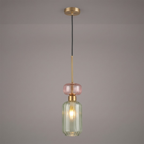 Lampă suspendată Molly 1xE14 12 cm verde [4]