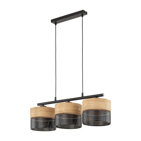 Lustre si pendule - Lampa suspendata NICOL E27 3 x max 15W LED Negru 70 cm