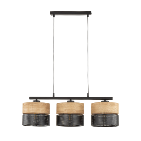 Lampa suspendata NICOL E27 3 x max 15W LED Negru 70 cm [7]