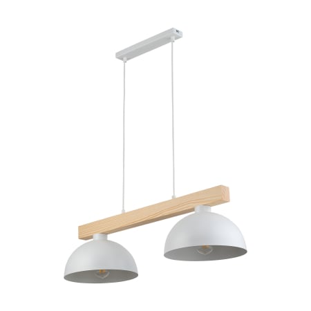 Lampa suspendata OSLO E27 2 x max 15W LED Alb, Pin 83 cm