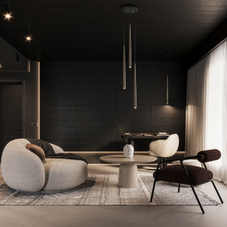 Lampa suspendata PIANO G9 1 x max 8W LED Auriu, Negru 5,2 cm [1]