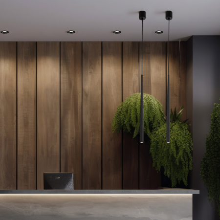 Lampa suspendata PIANO G9 1 x max 8W LED Negru 5,2 cm [1]