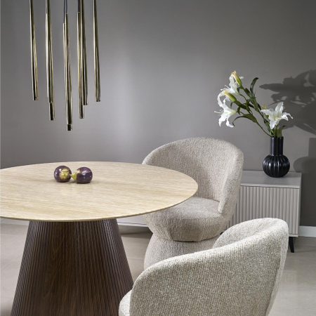 Lampa suspendata PIANO G9 10 x max 8W LED Auriu, Negru 35 cm [3]