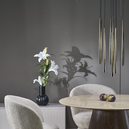 Lampa suspendata PIANO G9 10 x max 8W LED Auriu, Negru 35 cm [5]