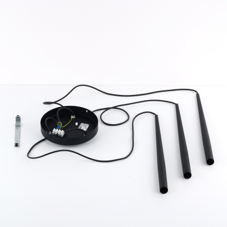 Lampa suspendata PIANO G9 3 x max 8W LED Negru 20 cm [9]