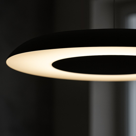 Lampă suspendată Piattino Negru 30W LED 3000K-4000K-6000K [5]