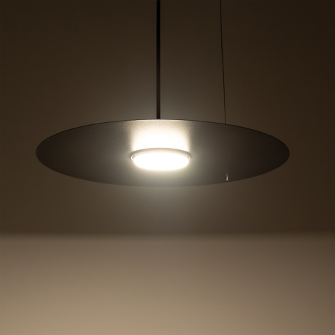 Lampă suspendată PIATTO Neagră 1xGX53 Ø 350mm [4]