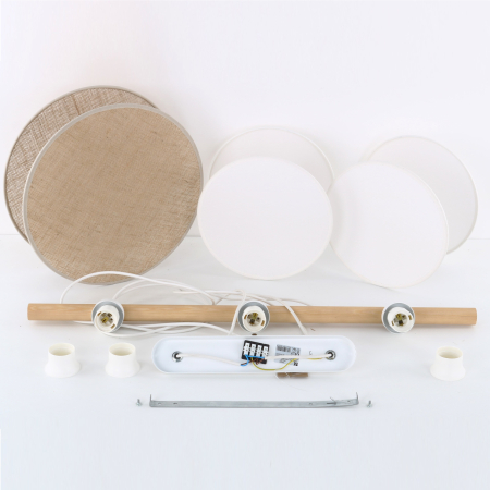 Lampa suspendata PULSE E27 3 x max 15W LED Alb, Pin 80 cm [6]