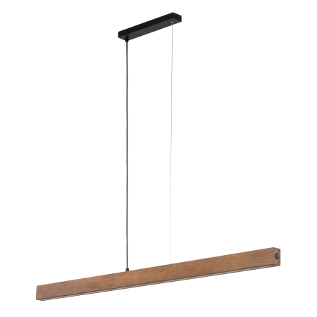Lustre si pendule - Lampa suspendata TEO LED 1 x max 13W LED Negru 126 cm