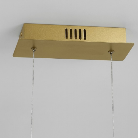 Lampă suspendată Tesoro LED 48W lumină neutră 70 cm auriu [4]