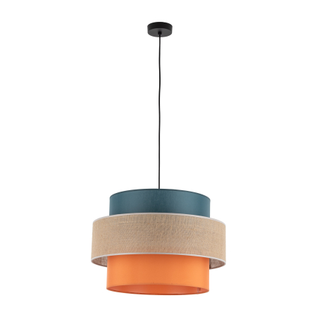 Lustre si pendule - Lampa suspendata TRIO E27 1 x max 15W LED Negru 50 cm