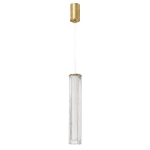 Lampă suspendată baie Trivia Aurie 10W LED CCT IP44 [7]