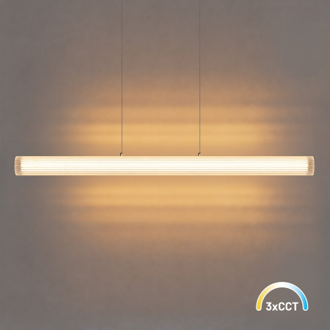 Lampă suspendată baie Trivia Aurie 16W LED CCT IP44 [1]