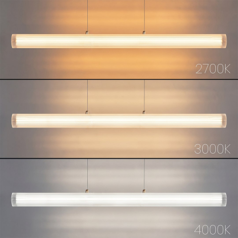 Lampă suspendată baie Trivia Aurie 16W LED CCT IP44 [2]