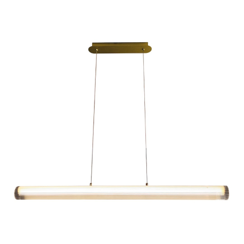 Lampă suspendată baie Trivia Aurie 16W LED CCT IP44 [5]
