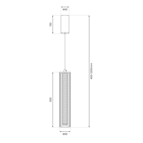 Lampă suspendată baie Trivia Neagră 10W LED CCT IP44 [6]