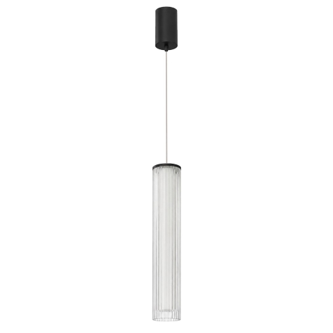 Lampă suspendată baie Trivia Neagră 10W LED CCT IP44 [5]