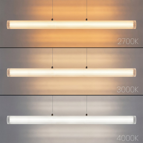 Lampă suspendată baie Trivia Neagră 16W LED CCT IP44 [2]
